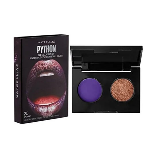 Maybelline Python Metallic Lip 35 Valiant Kit 12g