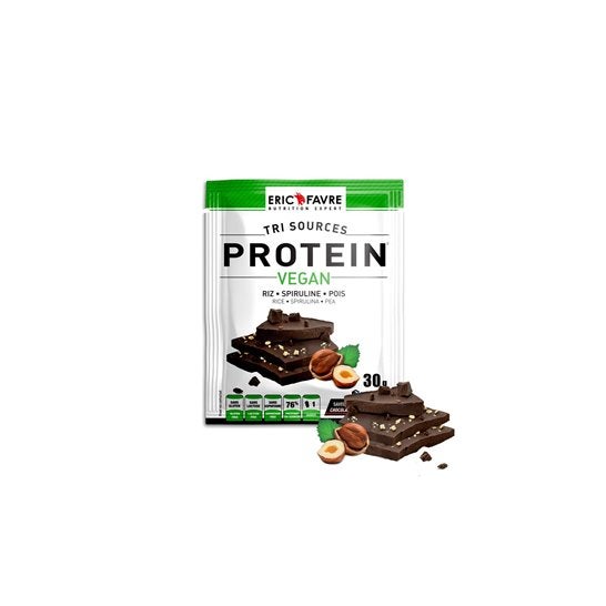 Eric Favre Protein Vegan Gôut Chocolat Noisette 30g