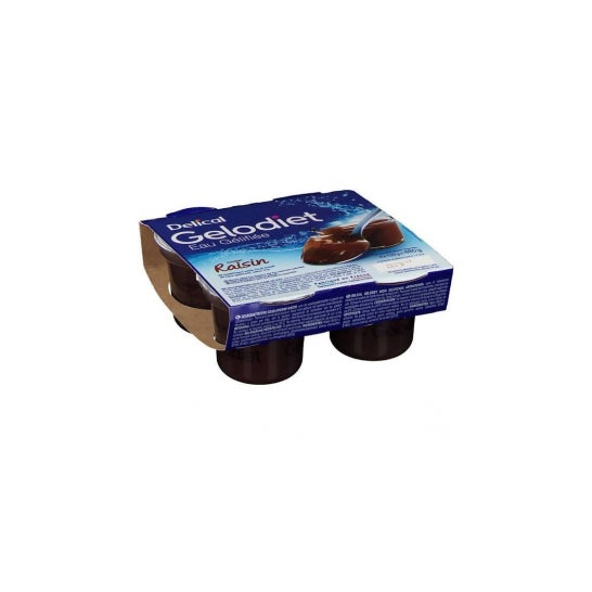 Delical Gelodiet Gel de agua Rais 4X120