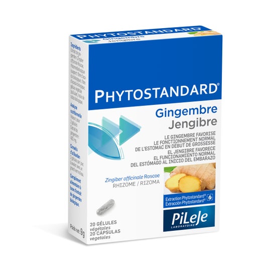 Pileje PhytoPrevent Phytostandard Ginger 20 glules