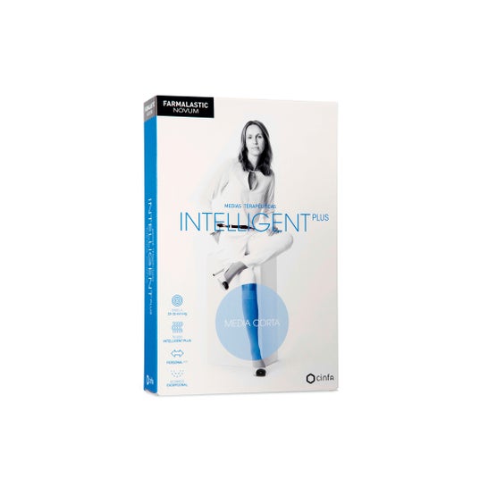 Farmalastic Novum Intelligent Plus medium compressie standaard antraciet kleur T-3 1ud