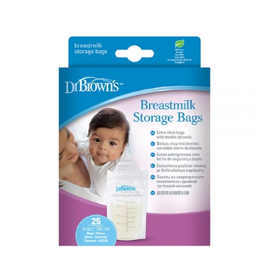 Dr Brown's Brystmælk opbevaringspose Simplisse 25 stk