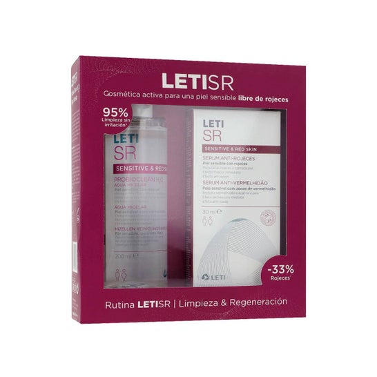 Leti SR Pack Sérum 30 ml + Agua Micelar 200 ml