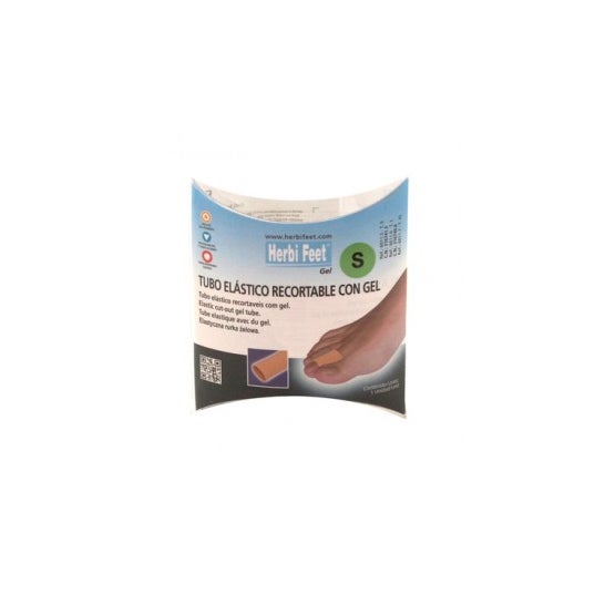 Herbi Feet tubo elástico recortable con gel T/S 1 ud