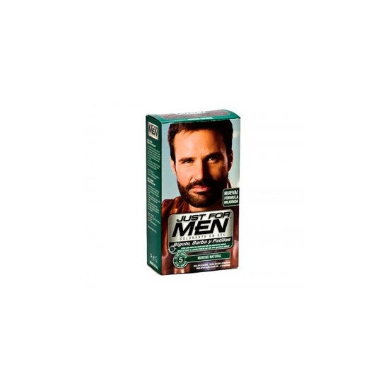 Just For Men gel colorante moreno para bigote y barba 30 ml