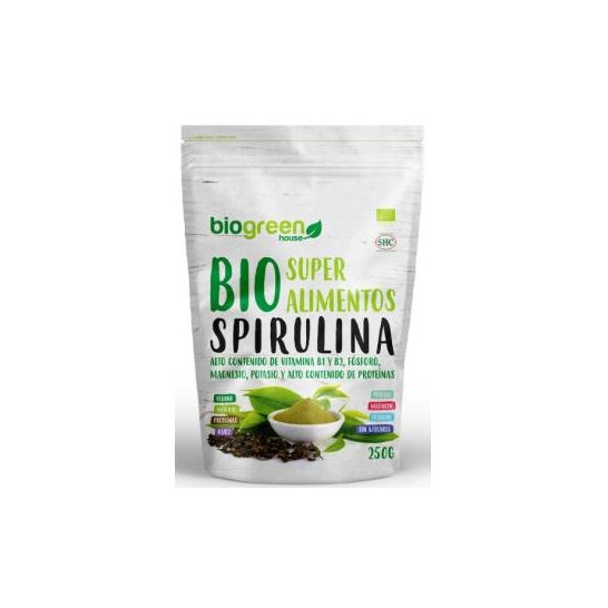 Biogreen Bio Spirulina Supervoeding 250g