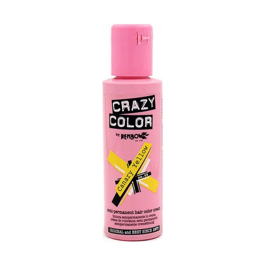 Crazy Crazy Colour 49 Canary Yellow 100ml