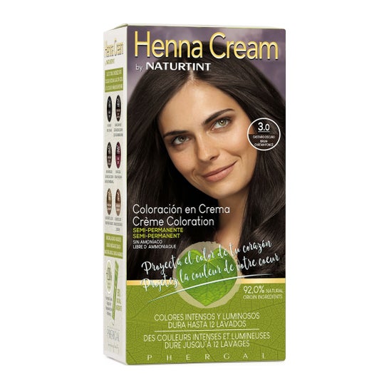 Naturtint Henna Cream 3.0 Castaño Oscuro 110ml