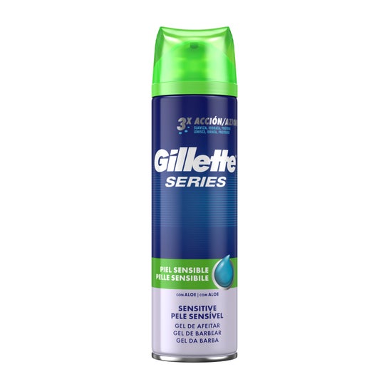 Gillette gel serie gevoelige huid 200 ml