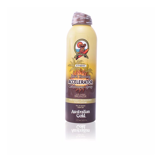 Australian Gold Accelerator With Instant Bronzer Spray 177ml