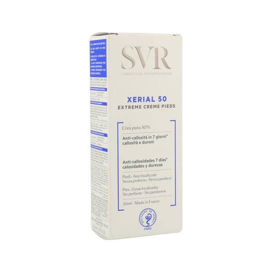 SVR Xerial 50 Extreme Crema de Pies Anti-callosidades 7 Días 50ml