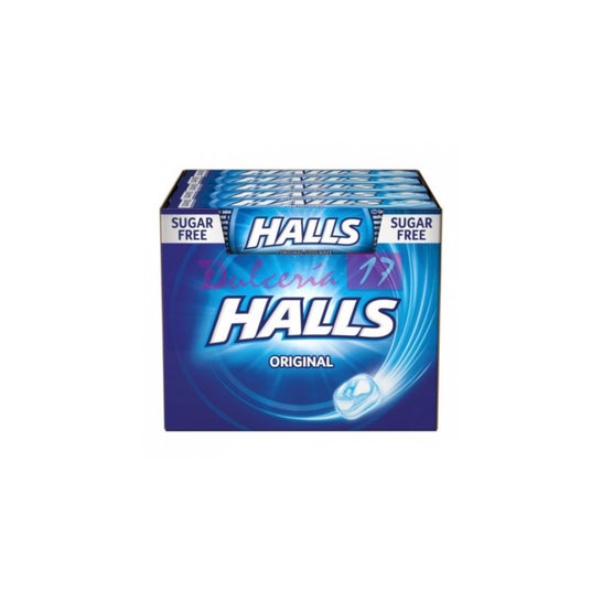 Halls Caramelo Sin Azucar Menta 20uds