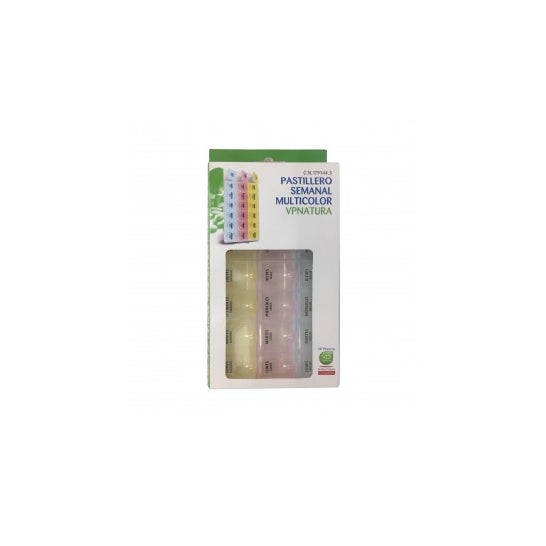 VP Natura Wöchentliche Pillendose  Medizin Organizer Multi