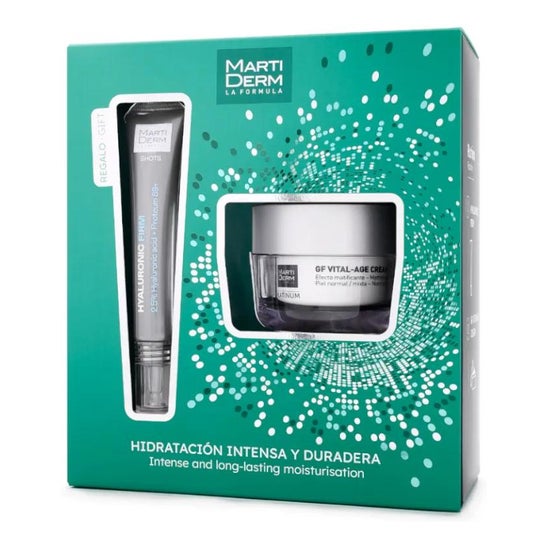 Martiderm Pack Crema GF Vital-Age 50ml + Sérum Hyaluronic Firm 20ml