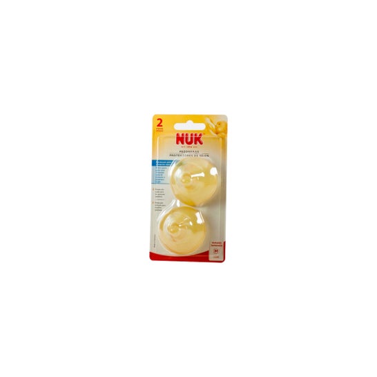 Nuk latex round teat cup 2 uts