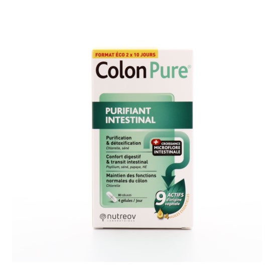 Colonpure Cure of 20 Days 80 Capsules