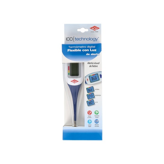 ICO Flexible Technology with digital thermometer light 1ud