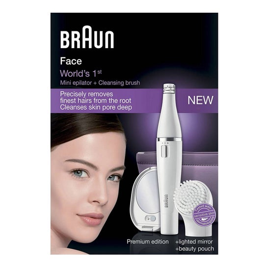 Braun Silk Epil 830 premium gezichtsbehandeling