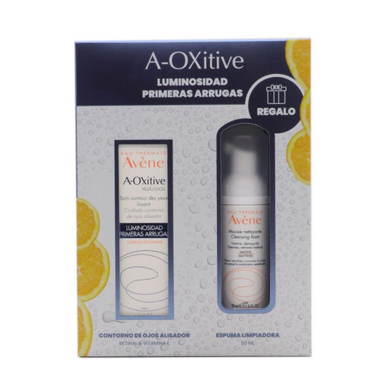 Avene Pack A-Oxitive Eye Contour 15ml + Cleansing Foam 50ml