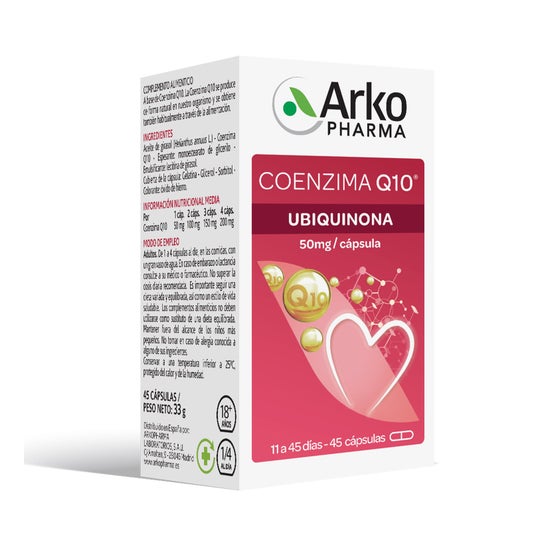 Arkoital co-enzym Q10 45cáps