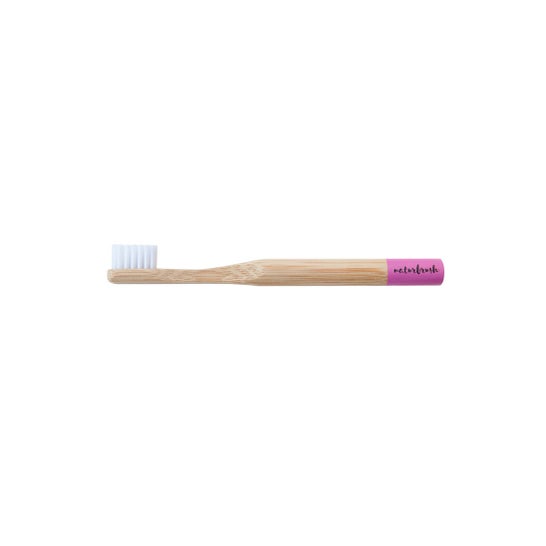 Natur Brush Cepillo Dental Infantil Bambú Rosa