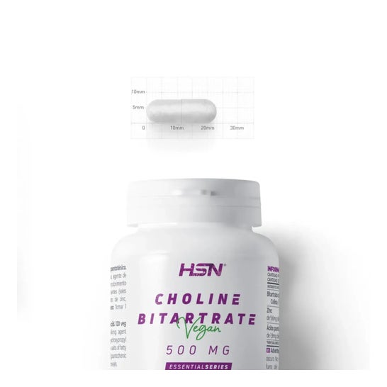 HSN Bitartrato de Colina 500mg 120vcaps