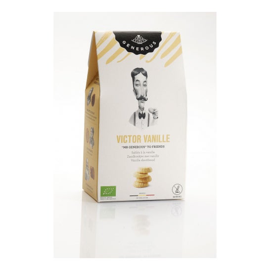 Generous Victor Vanille Bizcocho Bio 100g