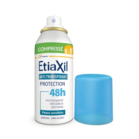 Etiaxil Anti-Transpirant Déodorant Compressé Peaux Sensibles 2 X100 ml