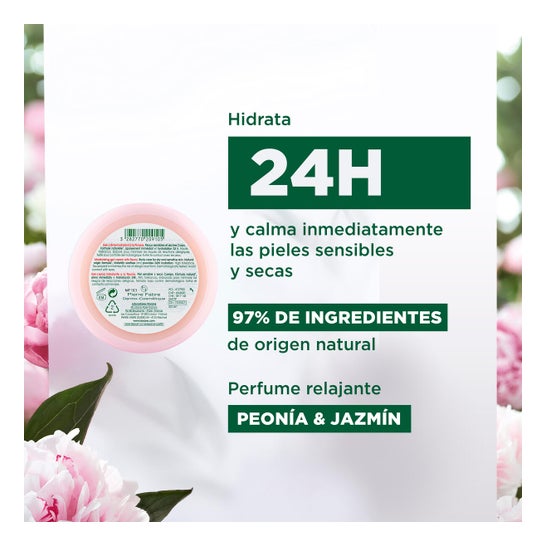 Klorane Gel Crema Hidratante Corporal a la Peonía 200 ml