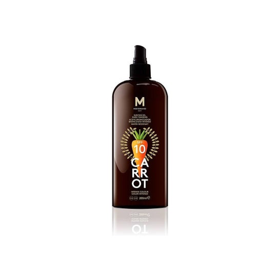 Mediterraneo Sun Carrot Dark Tanning Oil Spf10 200ml