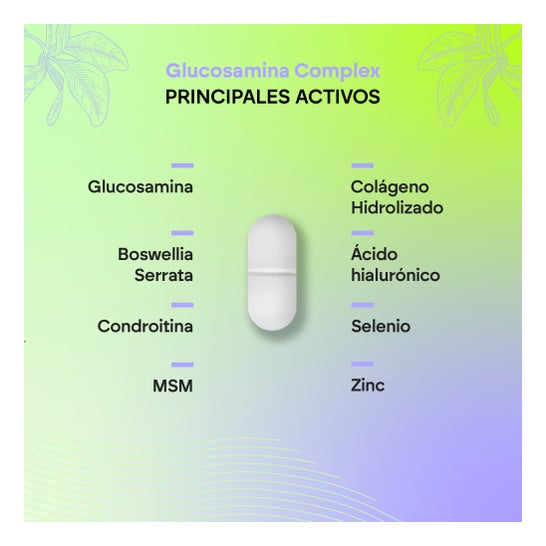 Nutralie Glucosamina Complex + MSM + Condritina 120comp
