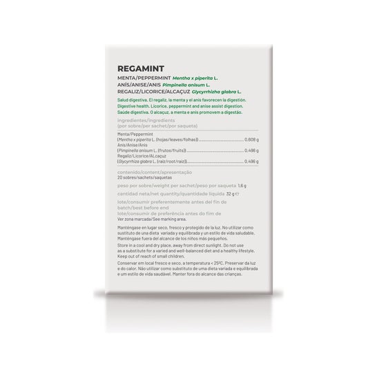 Soria Natural Regamint infusión 20 filtros