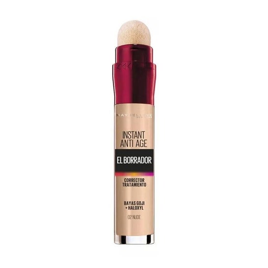 Maybelline Borrador Corrector de Ojos Tono 02 Nude Maybelline Borrador Corrector de Ojos Tono 02 Nude