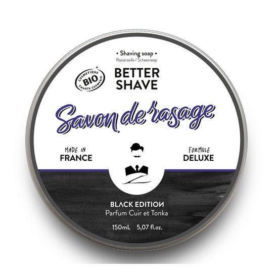 Monsieur Barbier Better Shave Jabón de Afeitar Black Edition 150ml