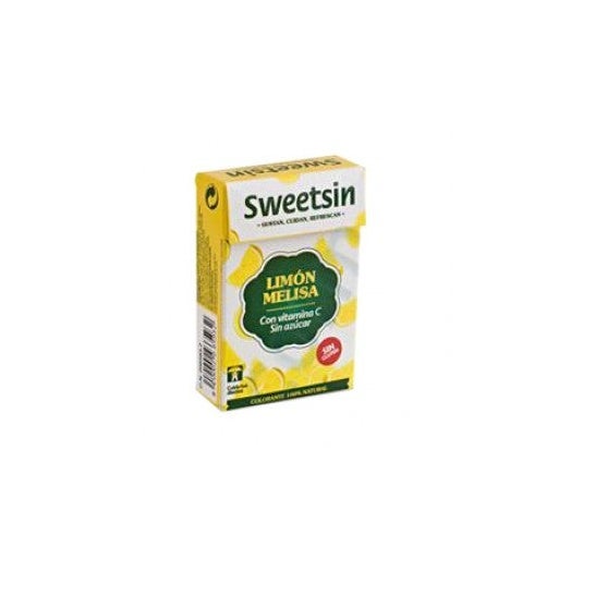 Sweetsin propolis lemon-melissa snoep zonder suiker 36,5 g