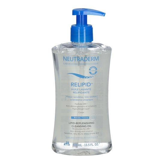Neutraderm Relipid+ Aceite Limpiador Relipidizante 400 ml