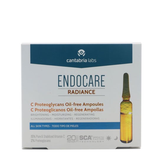 Endocare Radiance C Proteoglycans Oil Free 10 Ampoules 10 x 2ml