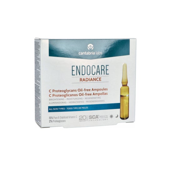 Endocare Radiance C Proteoglicanos Oil Free 10 Ampollas 10 x 2ml