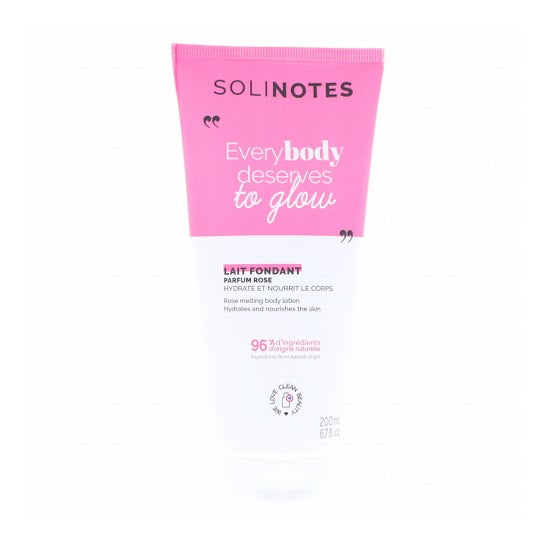 Solinotes Leche Corporal Fundente Aroma Rosa 200ml