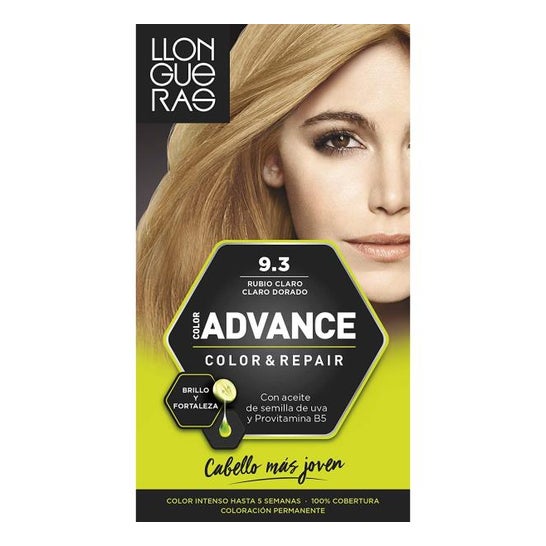 Llongueras Color Advance Hair Dye N9.3 Biondo chiaro dorato1ud