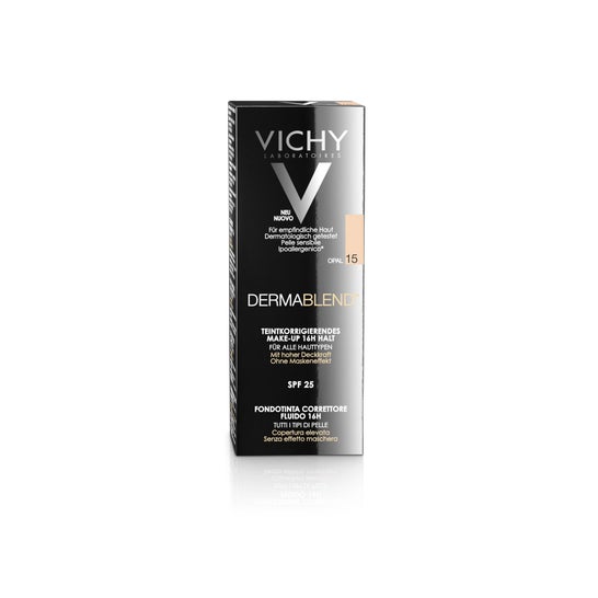 Vichy Dermablend Base de Maquillaje Fluido Corrector 16h 15 Opal 30ml
