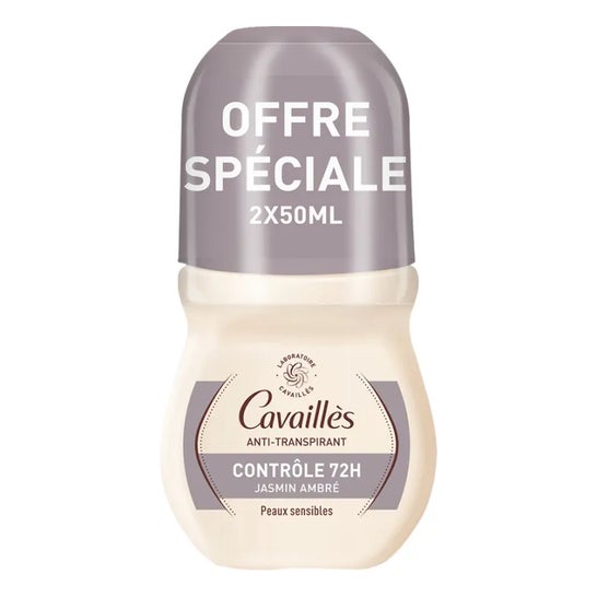 Cavaillès Desodorante Intense Lp 72h Roll-On 2 X50 ml