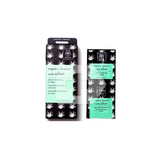 Apivita Express bellezza Aloe maschera idratante 2udsx8ml