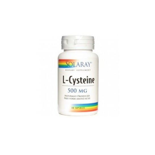 Solaray L-cysteine 500 mg 30 caps