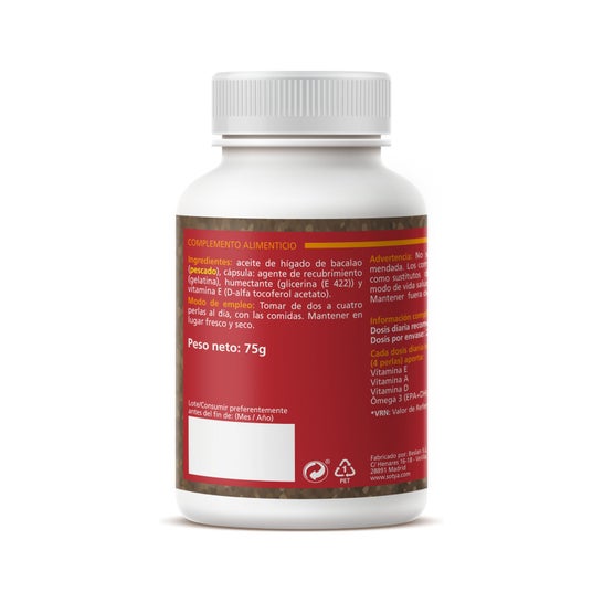 Sotya Hígado de Bacalao 685 mg 110 Perlas