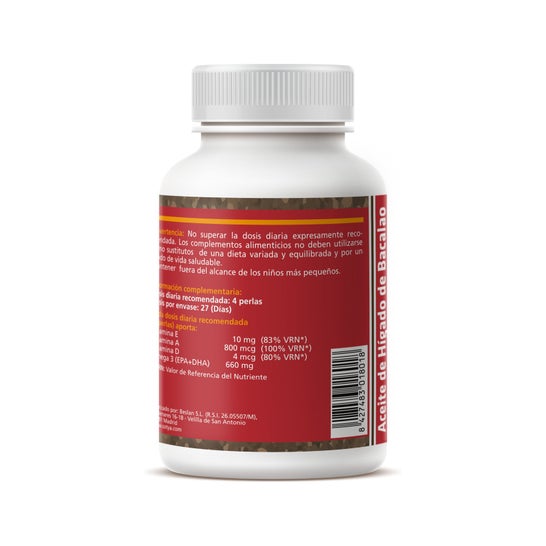 Sotya Hígado de Bacalao 685 mg 110 Perlas