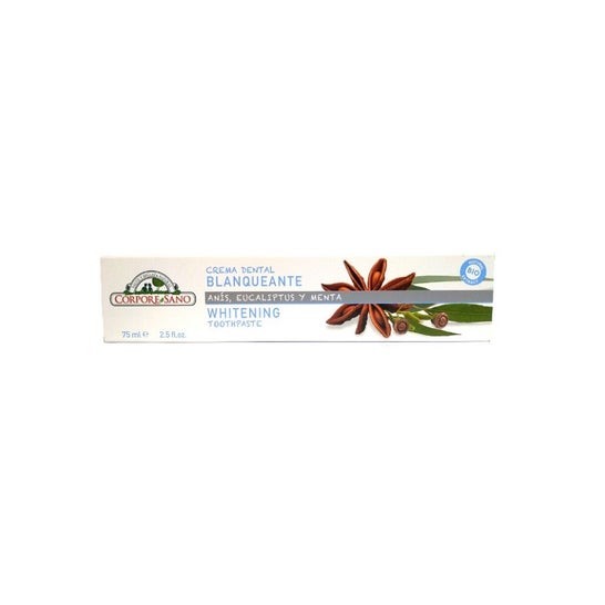 Corpore Sano Whitening Toothpaste Aniseed Eucalyptus And Mint 75ml