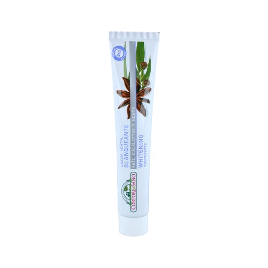 Corpore Sano Dentífrico Blanqueante Anís Eucalipto y Menta 75 ml