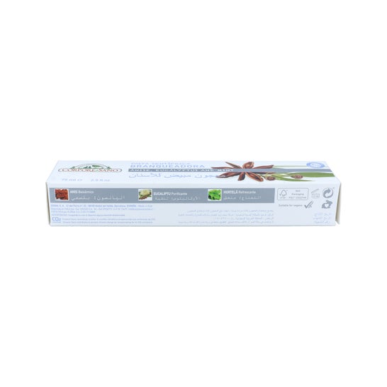 Corpore Sano Dentífrico Blanqueante Anís Eucalipto y Menta 75 ml