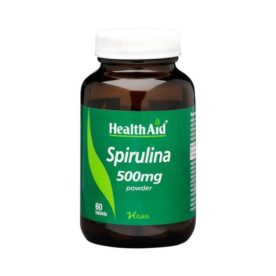 Healthaid Spirulina (Spirulina Platensis) 500 Mg 60 Tablets